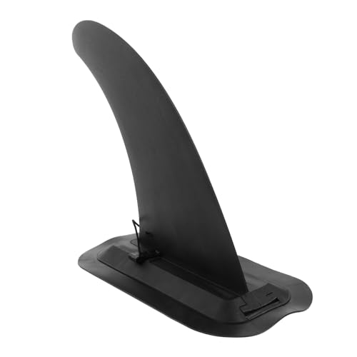 Happyyami 1Set Surfboard Fin Paddleboard Water Stabilizer with Detachable System for Inflatable Surfboards Stand Up Paddle Boards Durable Plastic Design for Enhanced Tracking