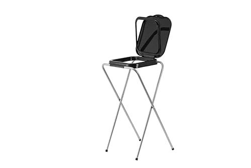ECHTWERK Support pour sac poubelle avec couvercle – Porte-sac robuste pour sacs de 70 à 100...