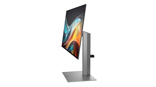 Image of HP Series 7 Pro 24 inch FHD IPS Monitor with 4-Way Adjustability, Anti-Glare, Flicker Free, VESA Mount (100mm), Displayport, HDMI & Dockztorm USB Port Expander, Black /Silver