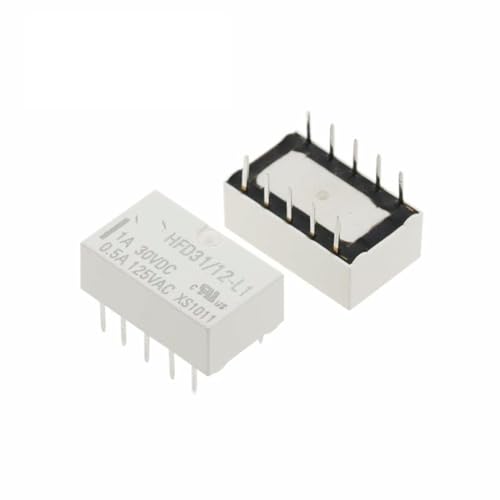 Relais HFD31 12V L1 bistable à faible consommation pour automatisme