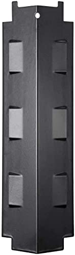 Unicook Grill Heat Plates 14 5/8"L, Grill Burner Covers Replacement 4 Pack, Gas Grill Parts Heat Tent, Heavy Duty Porcelain Flame Deflector, Flavorizer Bars For Charbroil, Kenmore, Brinkmann And More #TOP7