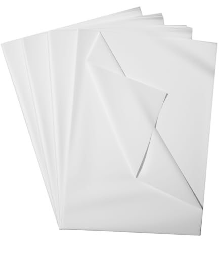 120 Blatt Seidenpapier, Geschenkverpackung Seidenpapier, 70 x 50 cm weißes Verpackungspapier für Weihnachten Geschenkpapier Füller Blumen Kunsthandwerk Geburtstag Hochzeitsdeko, Transparentpapier