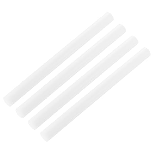 Image of MECCANIXITY ABS Plastic Rod Round Solid Bar 15 mm x 200mm White for DIY Model Material, Architectural Model Making, DIY Sand Table, Pack of 4