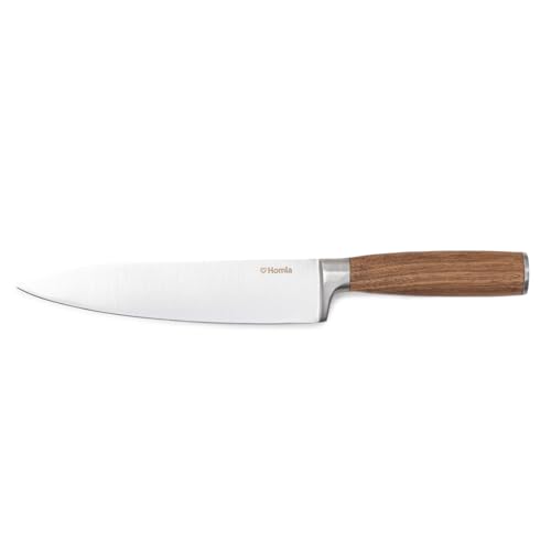 HOMLA Messer Kochmesser MOOKA mit Holzgriff