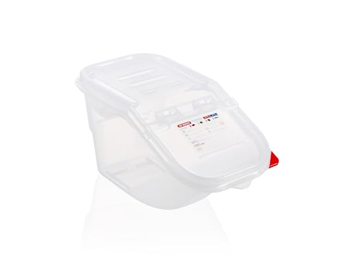 Araven 00918 Contenedor Portalimentos con Tapa, Color Clip, 35x60x41 cm
