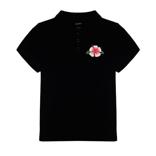 Image of Girls Cotton Polo Tshirts Short Sleeve