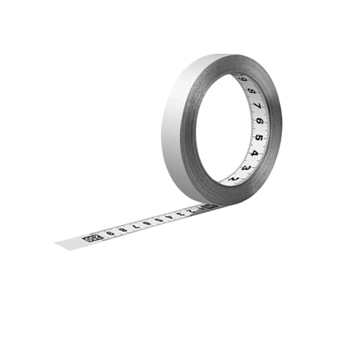 Cinta Métrica Adhesiva Acero Inoxidable 5 m miniatura 1