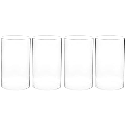 Bougeoir Transparent Ciieeo 4 Pièces Cover