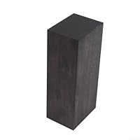 Ebenholzblock, Ebenholz-Rohling, Ebenholz, Blanko-Block, Basteln, DIY, Material, Griff, Schnitzen, Musikinstrumente, DIY Ebenholz Holzblock Musikinstrumenten Zubehör 120 x 40 x 50mm (1 Stück)