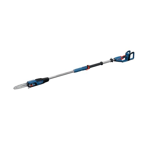 Bosch GKE18V-25TPN 18V 10-In Pole Chainsaw, Up to 10-Ft Reach