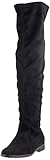 plateau overknee stiefel stretch  ESPRIT Damen Stevy Overknees, Schwarz (Black 001), 39 EU