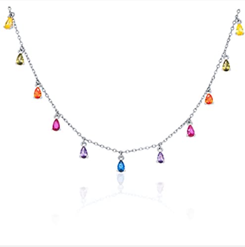 Zirkon Mondstecker Frauenjuwelier Perlen Edelstein Kette aus China gefertigt