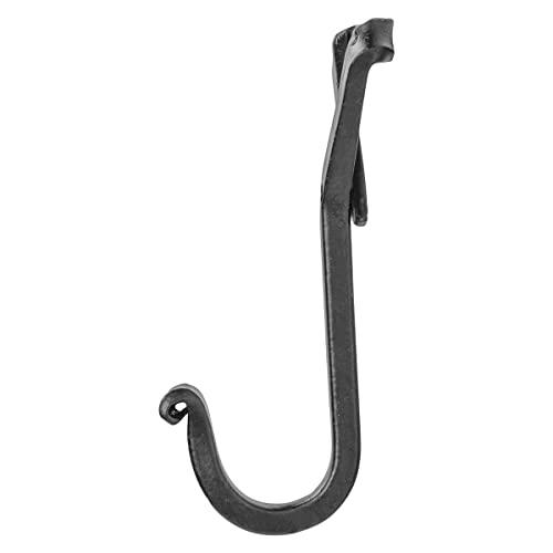 Gocraft CCTMG0154 Handmade Wrought Iron Coat Hook | Hook For Coats, Towels, Scarves | Forged Metal Decorative Colonial Wall Decor thumb #4