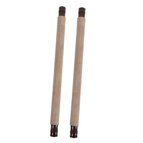 TEHAUX Diy Calligraphy Painting Scroll Mounting Set Wood Scroll Wand Accessories