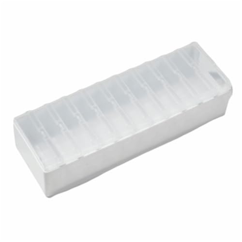 Organisateur de bureau transparent pour ranger vos fournitures et fils