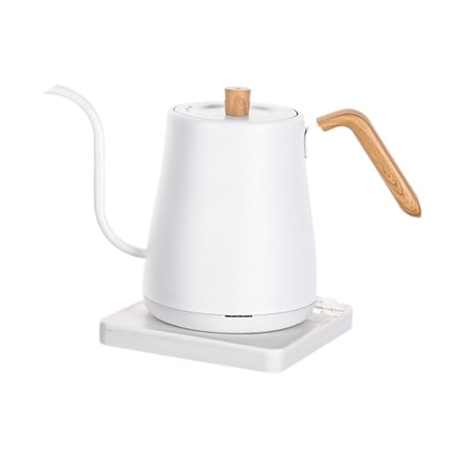 Bnf® Gooseneck Electric Kettle Lover Gift Pour Over Kettle for Coffee Tea UK Plug White|Percolators & Moka Pots|Home & Garden Bnf® Gooseneck Electric Kettle Lover Gift Pour Over Kettle for Coffee Tea UK Plug White|Percolators & Moka Pots|Home & Garden