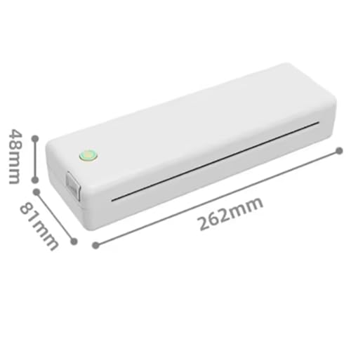 Rersduyt A4 Bluetooth Portable Thermal Printer For Contract Documents Photo Pictures Wireless Printing Machine Office - 3