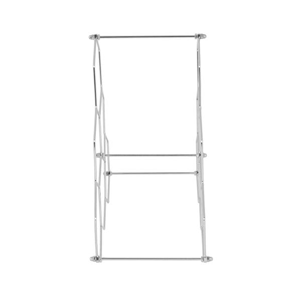 Botellero para 6 botellas de vino cromado y soporte hexagonal modular 4