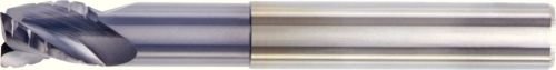 Image of WIDIA Hanita TF4QN319017A 4QN3 HP Roughing End Mill, 0.03 inch Radius, 1 inch LOC, 0.75 inch Cutting Diameter, Carbide, TiAlN Coating, RH Cut, 3-Flute