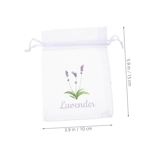 Bolsas de Tela de Tul con Cordón para Lavanda 20 Unidades miniatura 2