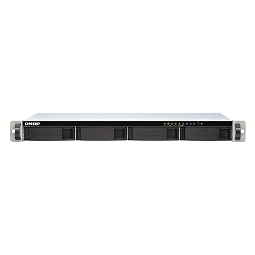 QNAP TS-451DEU-2G 4 Bay Rackmount NAS Enclosure - with 2.5 GB E Connectivity, 2 GB RAM, Intel Celeron 2.0 GHz Dual-Core Processor - for Small-to-Mid Size Offices and Audiovisual Rooms