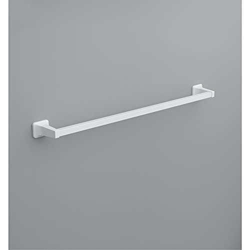 Oakbrook Satin White Towel Bar 30 In. L Die Cast Zinc - Case Of: 1; #TOP3
