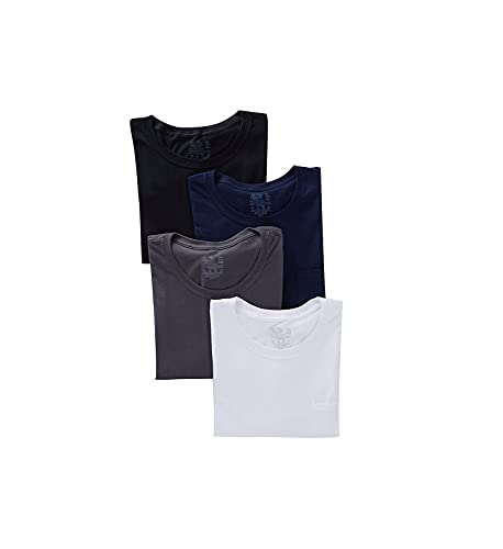 Fruit of The Loom Men's Pocket Crew Neck T-Shirt (Pack of, Black, Size XX-Large
