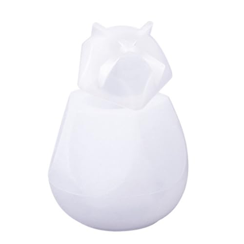 Vaso resistente della cassa dei monili del silicone di alte temperature con il coperchio che fa il candeliere facile Demold della muffa