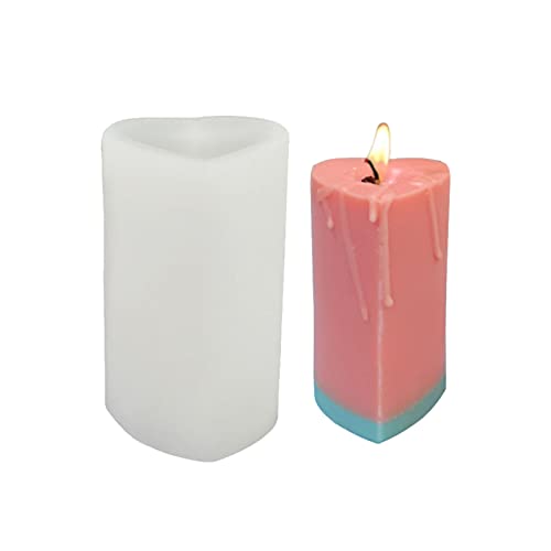 Molde de silicona 3D para velas, para hacer velas, hecho a mano, flores y trébol de cuatro hojas, para aromaterapia, para hacer velas, piedras aromáticas, chocolate, jabón Cover
