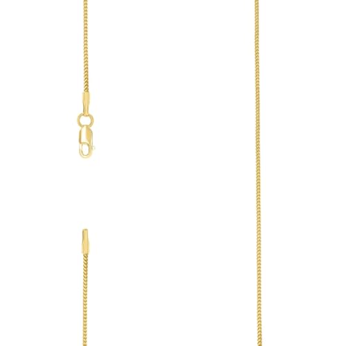 Collier maille Franco argent 925 jaune de 0.5mm et 56cm au raffinement d'orfèvre unique