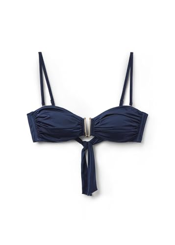 Woman's Lightly Padded Bandeau Swimsuit Top Timeless Diva