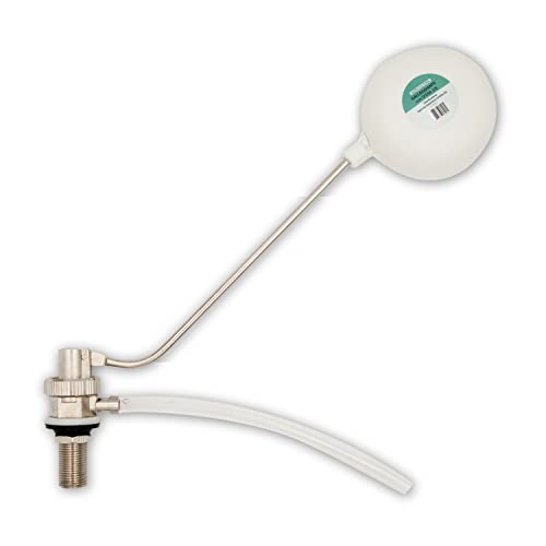 AGRI-CULTURA® - Schwimmender WC-Kasten Typ Catis mit 3/8 Kugel, hochwertige professionelle Schwimmer, Made in Italy.