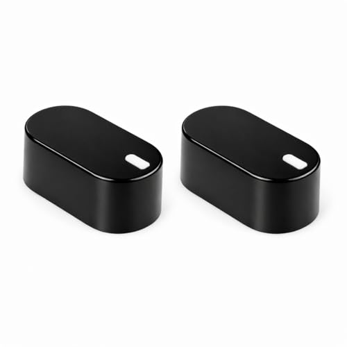 Image of Everflame Sleek Gas Stove Knob (Pack of 2) | Durable Plastic Body | Compatible with 8mm Spindle | Fit for Kitchen Gas Stoves | Easy Installation Replacement Knobs