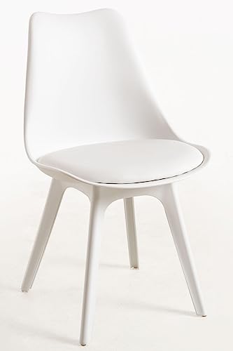 Regalos Miguel - Packs Sillas Comedor - Pack 2 Sillas Synk Suprym - Blanco