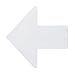 Toughstripe? Max Floor Marking Tape 4 in W X 10 in L Vinyl White Arrow 100/Pk