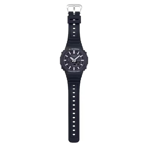 Image of Casio G-Shock GA-2100 Series Analog-Digital Black Resin Watch 48.5mm - GA2100-1A