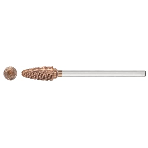TJR® Carbide Burr with Coating Ultra Co, 6mm (Metric) Diameter with 3mm Metric Shank (Special with chip Breaker) (RBF