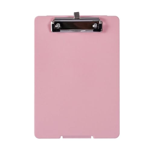 バインダー a5 折りたたみ クリップボード 2つ折り 防水 (ピンク)