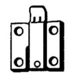 Image of Stanley N260-216 V2540 Flash Mount Hanger