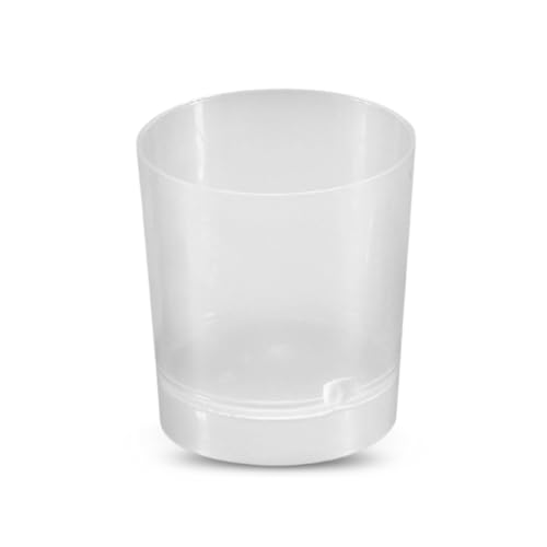 PARENCE.- Lot de 36 Verres à Shot 30ml Réutilisables – Gobelets en Plastique Rigide PP Sans BPA | Verres à Liqueur Transparent Résistants | Réutilisables