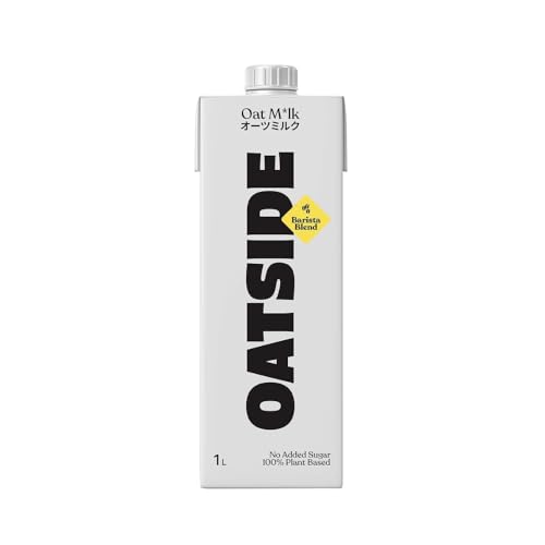 Image of Oatside Oat Milk, Pack of 6, Barista Blend, No Added Sugar 100% Plant Based Beverage, 33.81 fl oz ℮ 1 l X