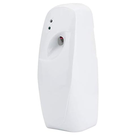 Air Freshener Dispenser, Home Indoor Wall-Mounted Automatic Adjustable Air Freshener Fragrance Aerosol Spray Dispenser Cover