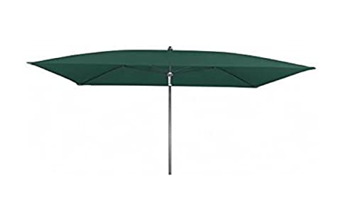 Doppler Absolut wasserdichter Gartenschirm Waterproof 225x120 ohne Volant, UV-Schutz 80, Farbe dunkelgrün