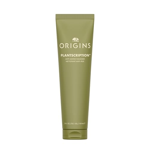 Origins Plantscription Anti-Aging Cleanser | Face Wash For All Skin Types | With Glycerin & Anogeissus, 5 Fl Oz
