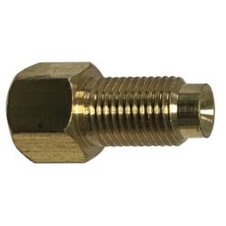 12205 Adapter, 3/16 in Female Inverted Flared x M10 Male Inverted Flared, Brass (3 Pack)