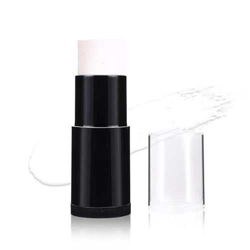 Pintura Facial Corporal en Barra, Blanco Maquillaje Halloween, Pintura Facial de Camuflaje para Fiestas de Disfraces de Halloween, carnaval, cosplay, fiesta, Maquillaje Efectos Especiales