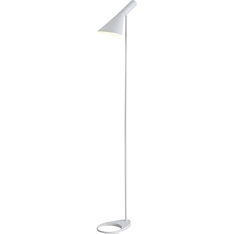 Lámpara de Pie LED BarcelonaLED Diseño Moderno Aluminio Nórdico Blanco Cover