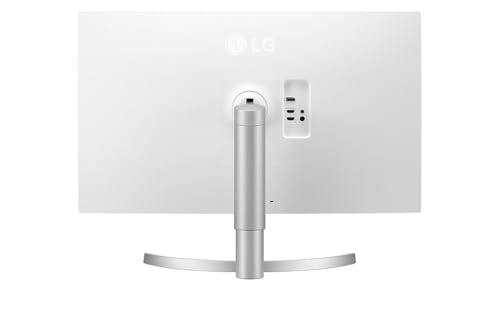 Image of LG UHD IPS Monitor 32 inch UHD (3840 x 2160) Display, DCI-P3 95% Color Gamut, 3-Side Virtually Borderless Display, Height /Tilt Adjustable Stand, Built-in Speaker, 32UN650K-W, White