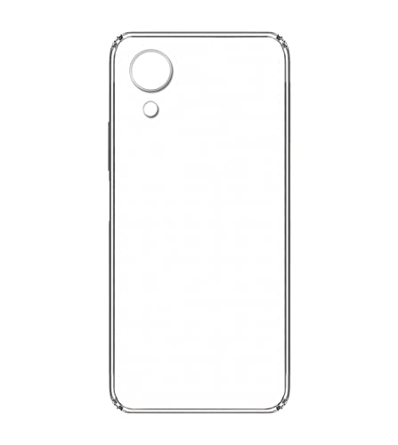 Image of Transparent Soft Silicone TPU Flexible Back Cover Compatible with Oppo A17k
