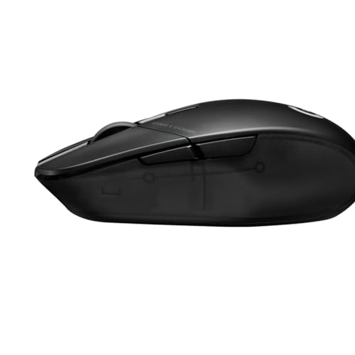 303 Shroud Edition - Mouse da gioco wireless, Tecnologia wireless LIGHTSPEED, Sensore HERO 25K, 25600 DPI, 75 grammi, 5 pulsanti, PC, Nero - Mouse gaming - Immagine 2